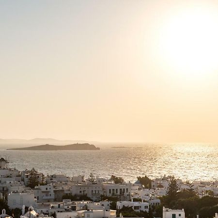 Ferienwohnung Gazia Sea View House - Mykonos Town Exterior foto