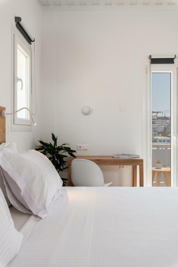 Ferienwohnung Gazia Sea View House - Mykonos Town Exterior foto