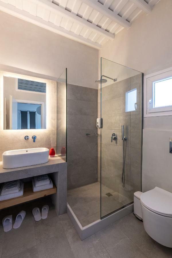 Ferienwohnung Gazia Sea View House - Mykonos Town Exterior foto