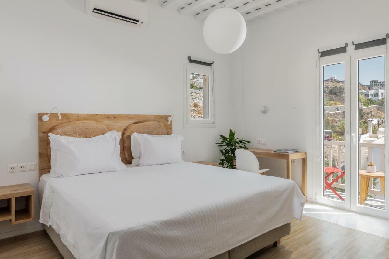 Ferienwohnung Gazia Sea View House - Mykonos Town Exterior foto