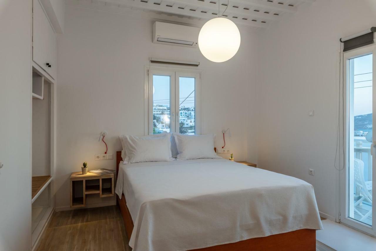 Ferienwohnung Gazia Sea View House - Mykonos Town Exterior foto