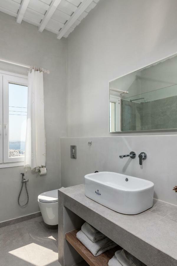 Ferienwohnung Gazia Sea View House - Mykonos Town Exterior foto